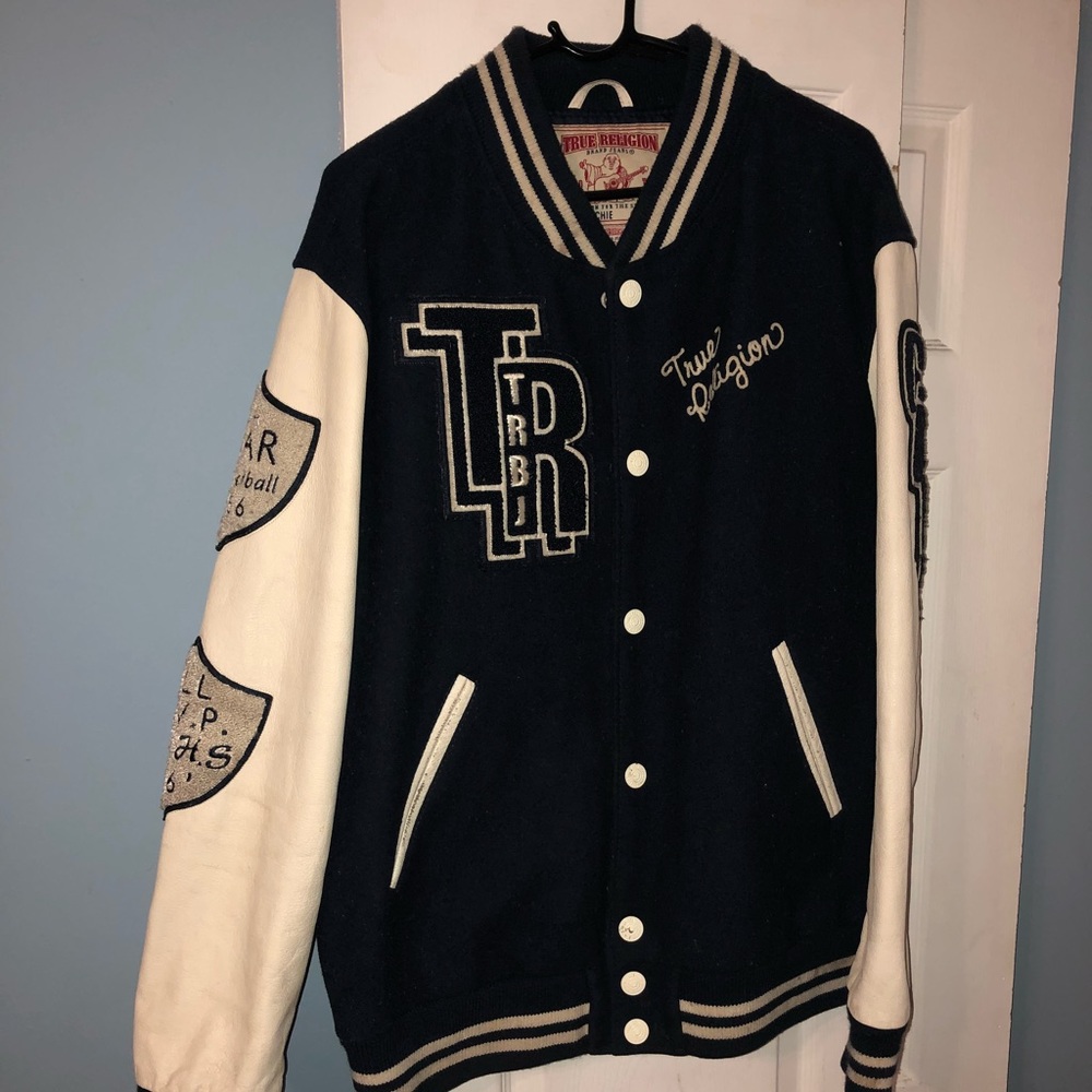 True religion varsity jacket